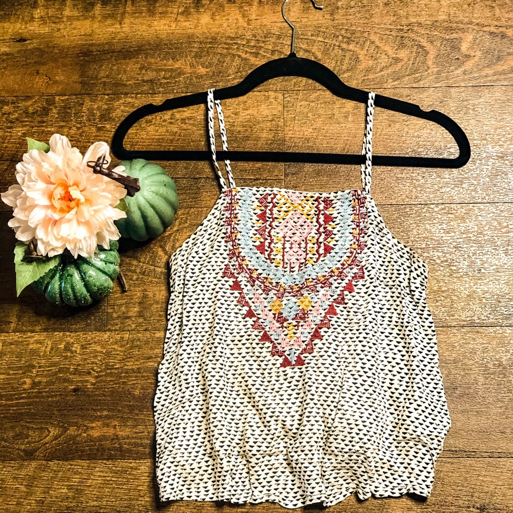 Azteca print tank